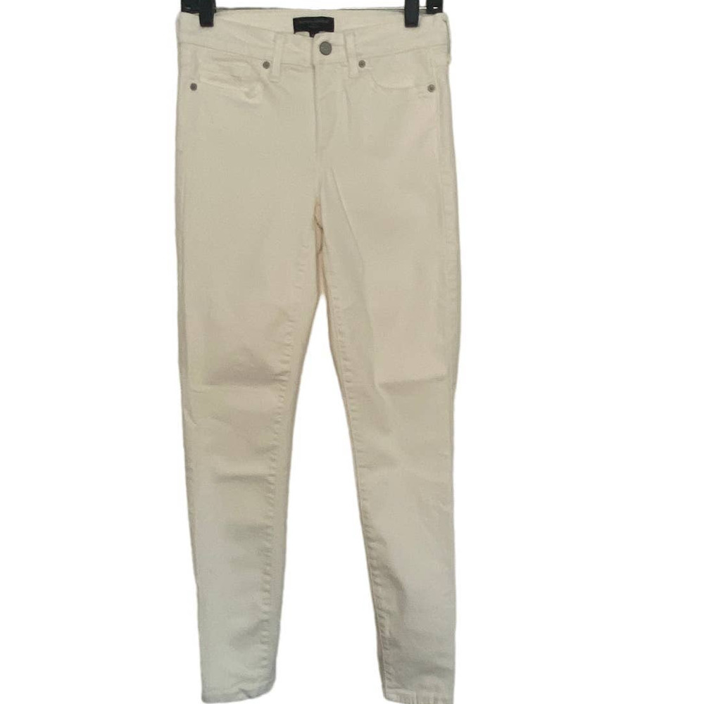 Banana Republic Washwell White 5-Pocket Denim Jeans‎